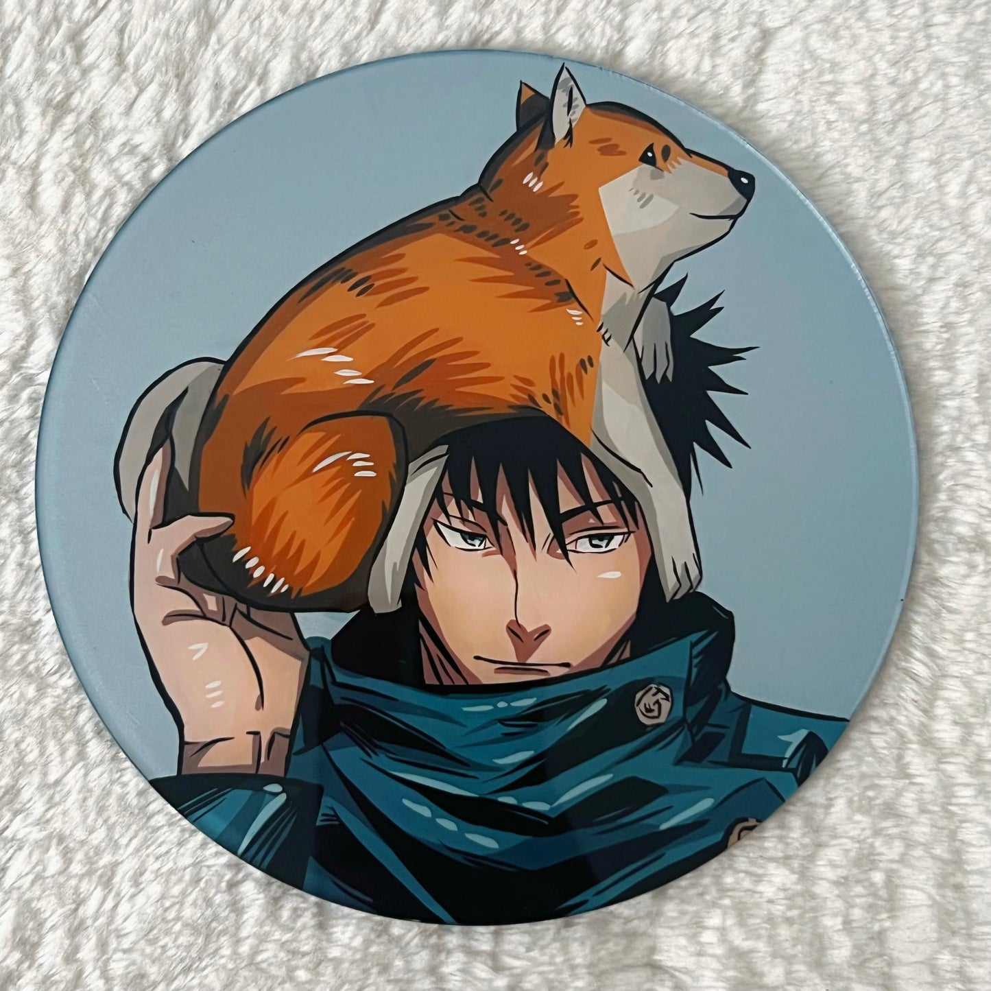 Jjk 🐾 Glasspainting Rond