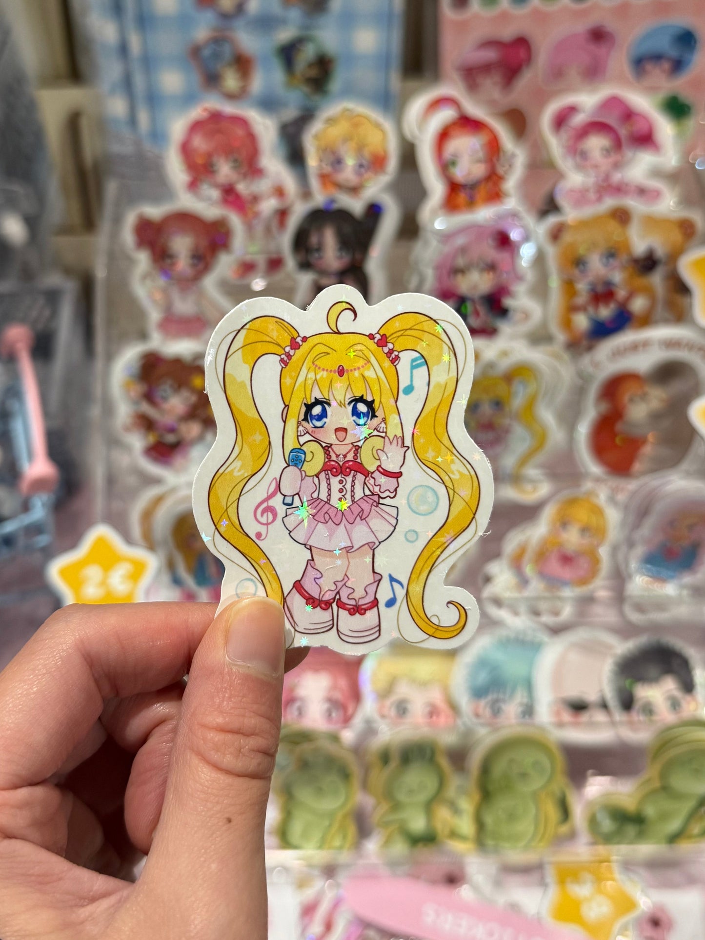Shojo/Magical girls stickers