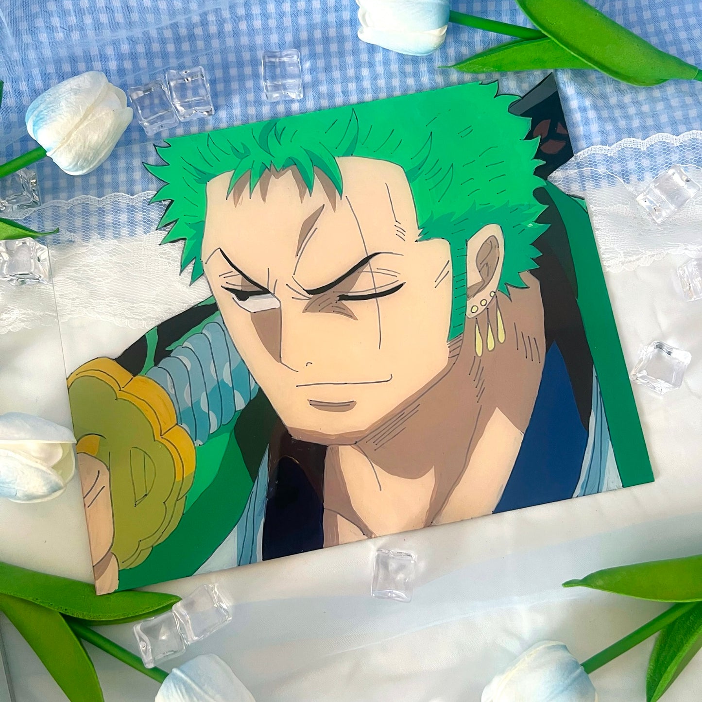 ZORO Glass painting