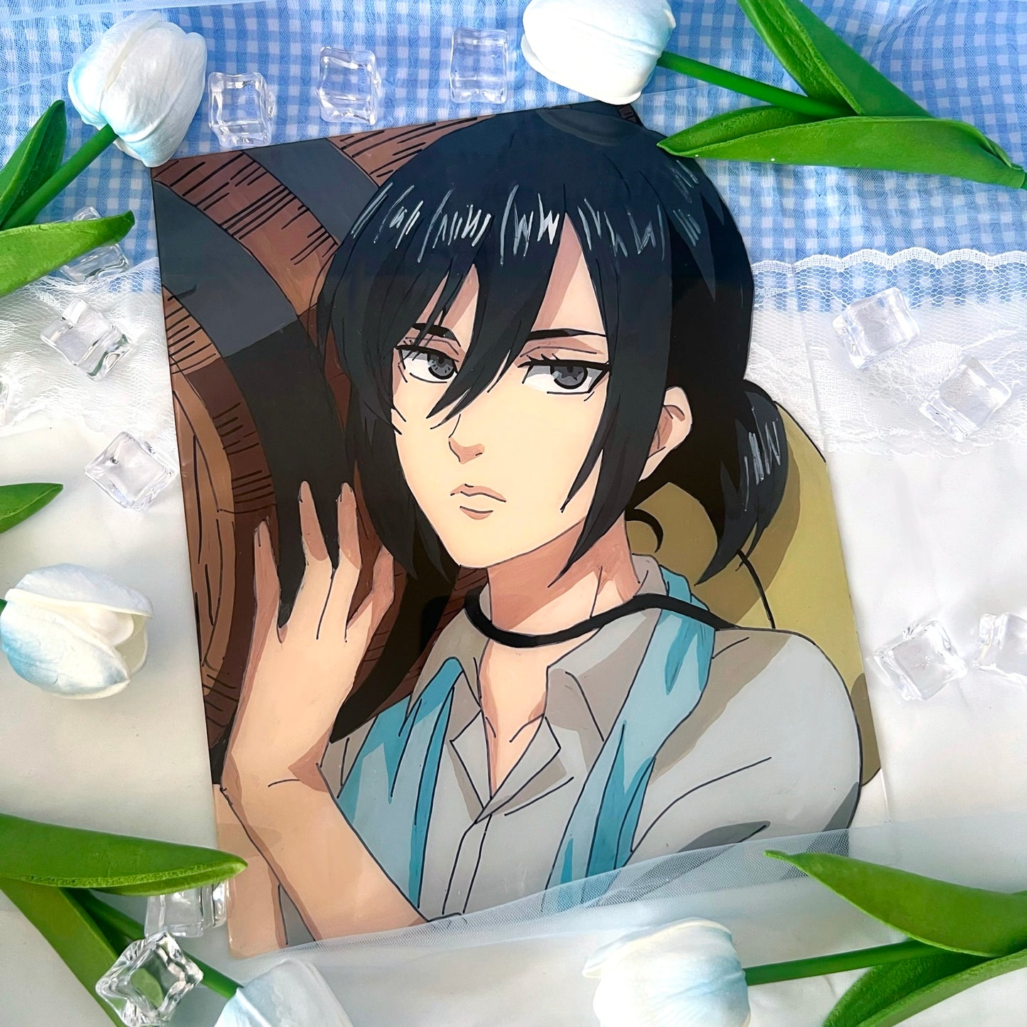 MIKASA Glass painting