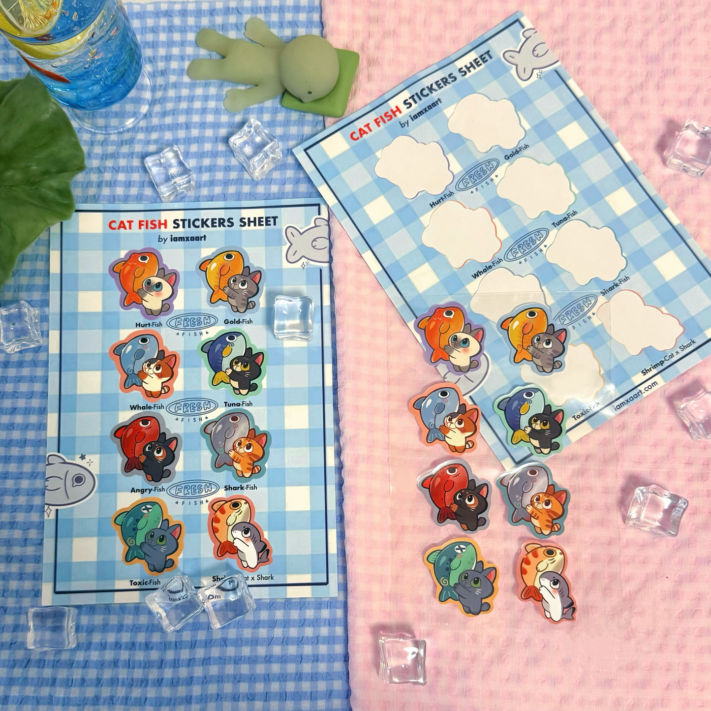 Catfish Sticker Sheet