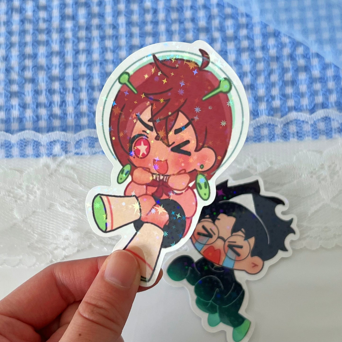 Dandadan Holo Stickers