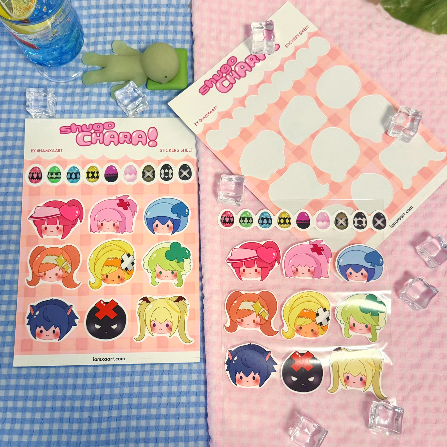 Shugo Chara Sticker Sheet