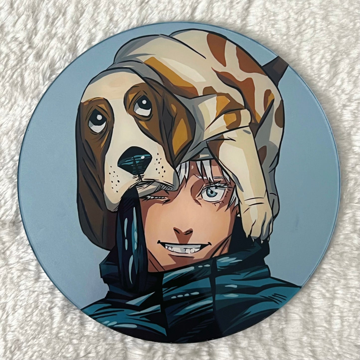 Jjk 🐾 Glasspainting Rond