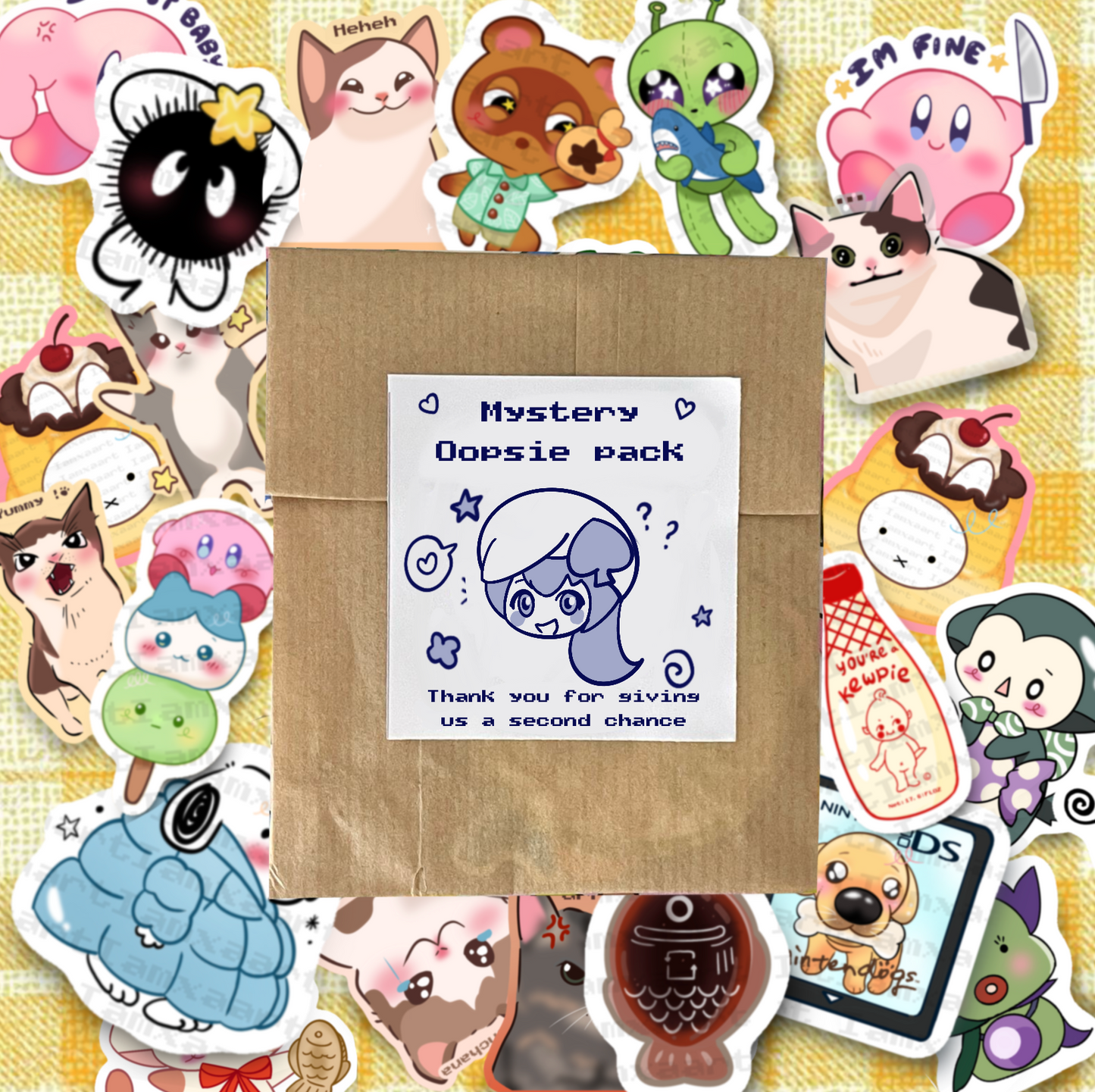 Mystery oopsie pack 6pcs