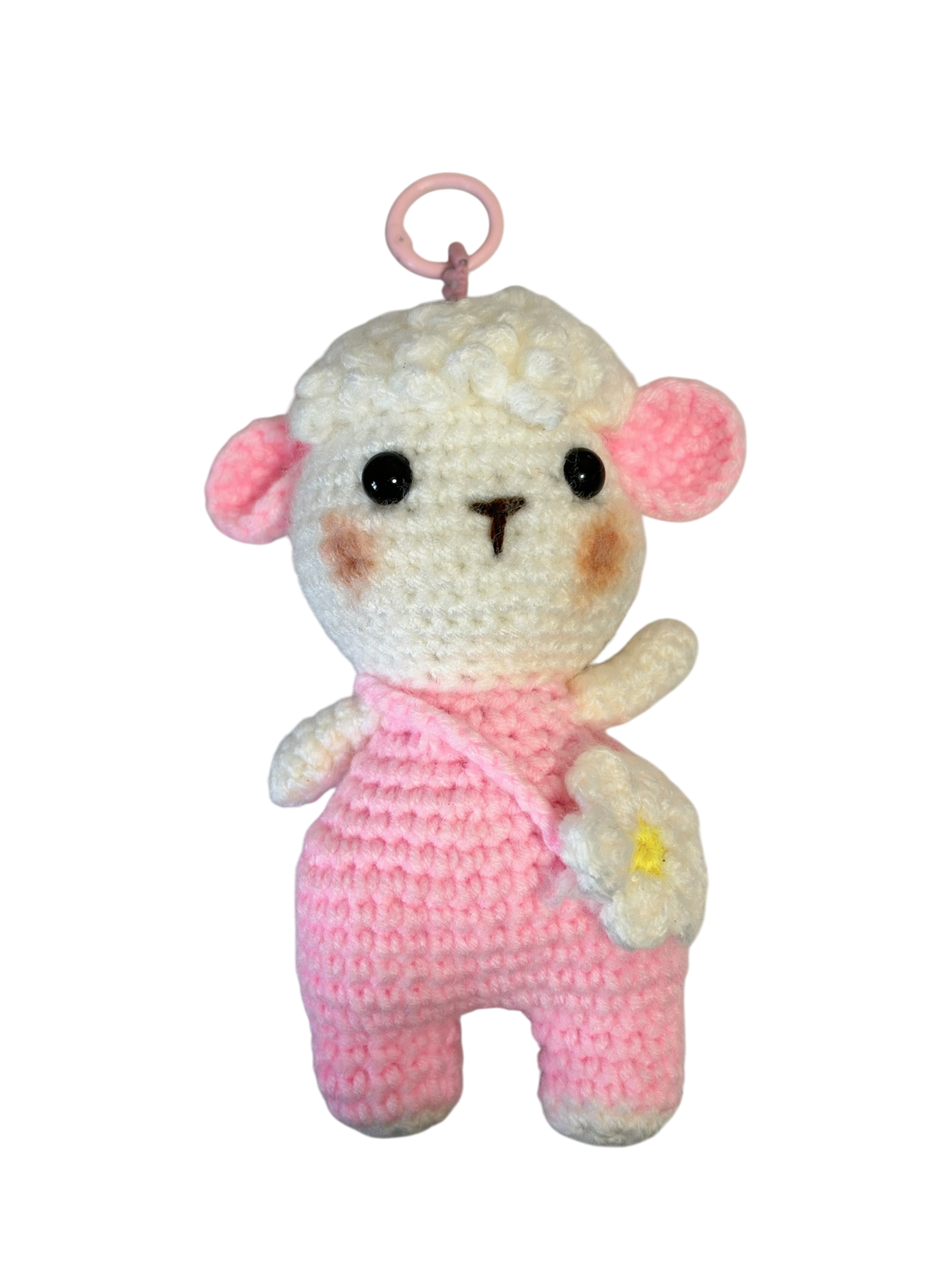 Pink sheep crochet
