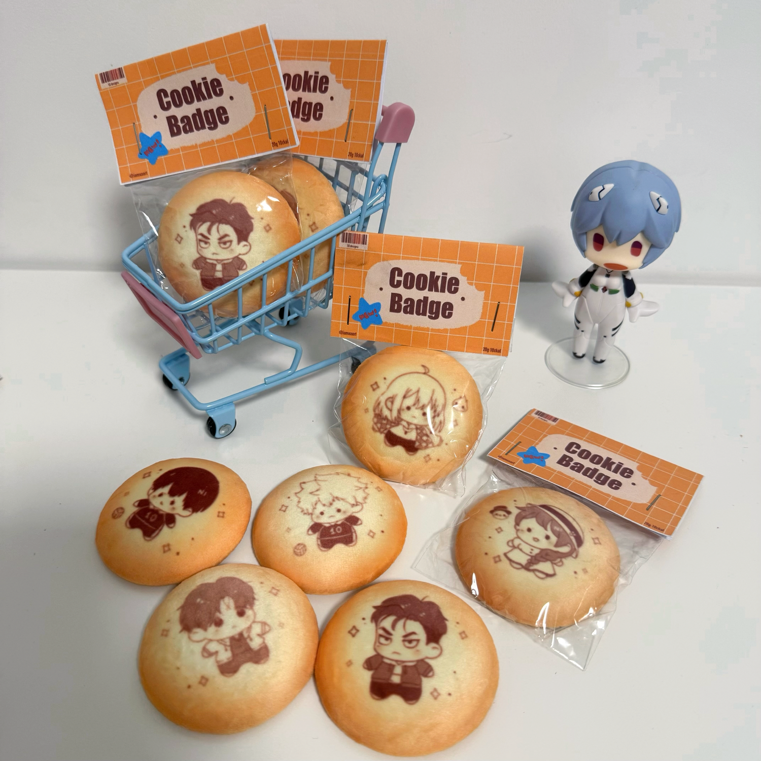 Cookie Plush Badge ⟢ ꙳ ⋆