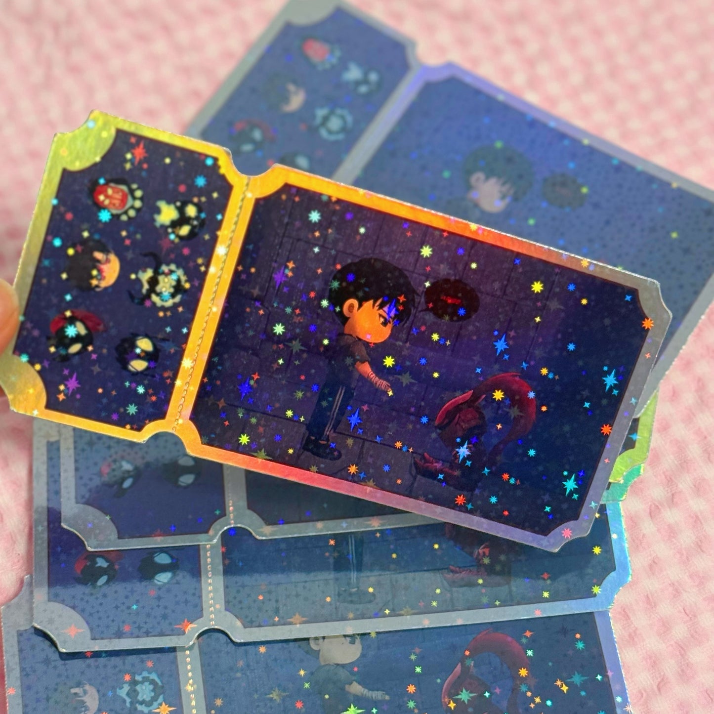 Solo Leveling Ticket marque page