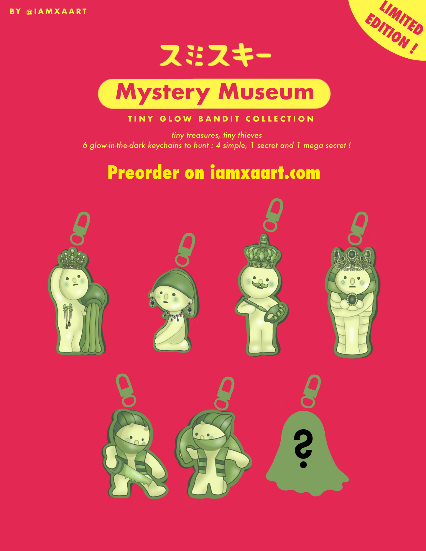[Précommande] Mystery Museum: Smiski Bandit Collection