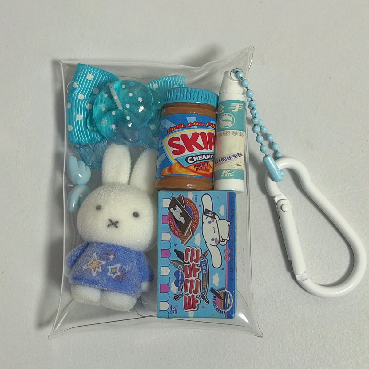 Miffy blue trinket pouch