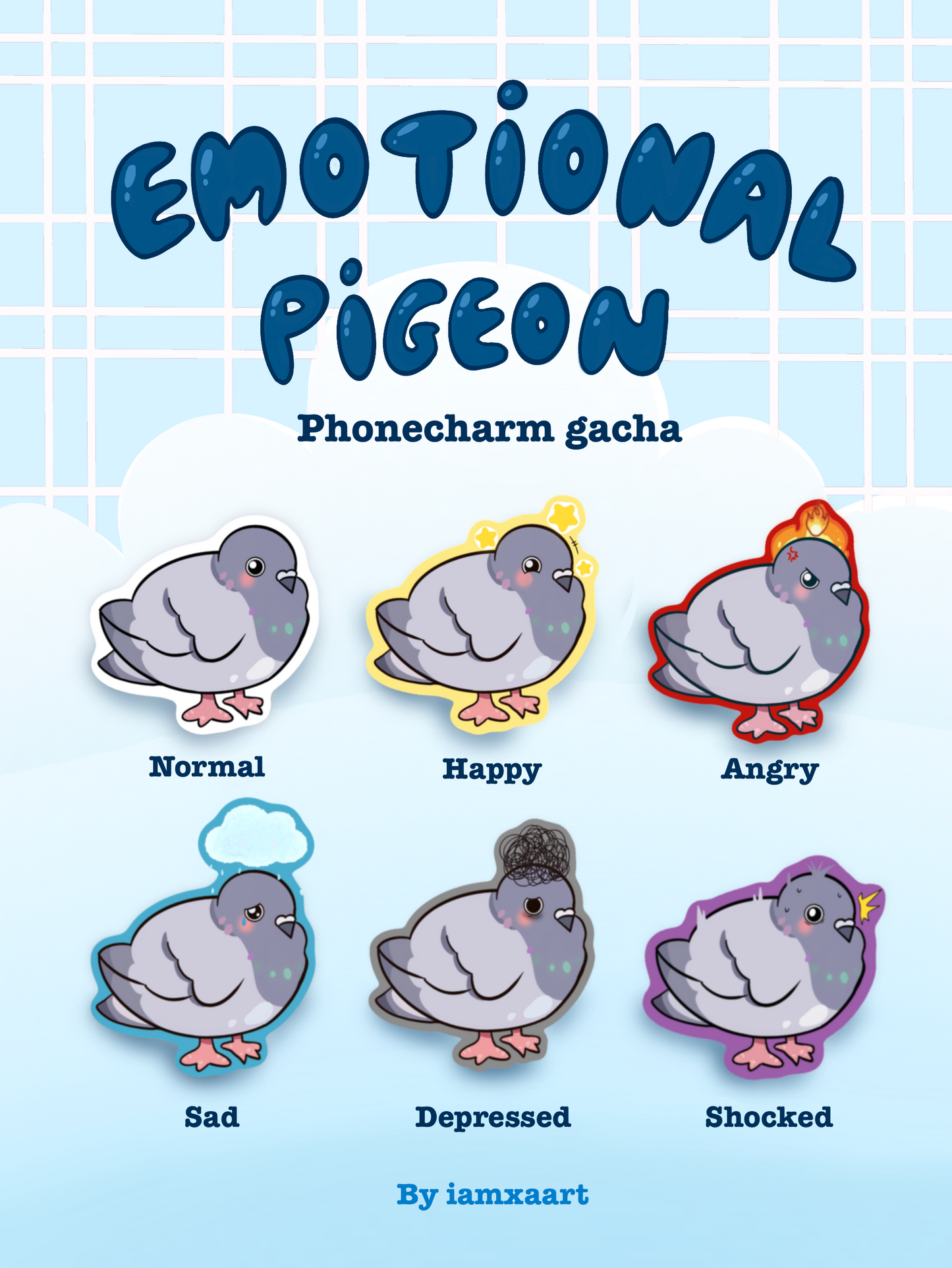 [Blind bags] Emotional Pigeon