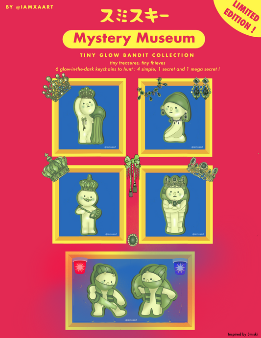 [Pre-order] Mystery Museum: Smiski Bandit Collection