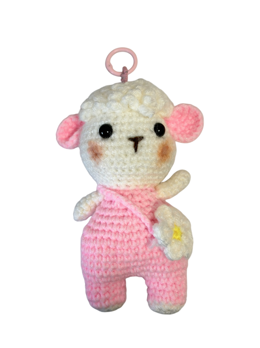 Pink sheep crochet